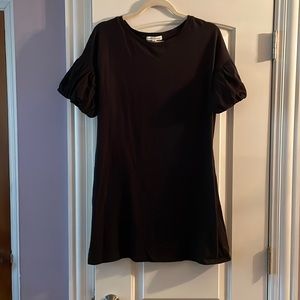 Socialite Puff Sleeve T shirt Dress